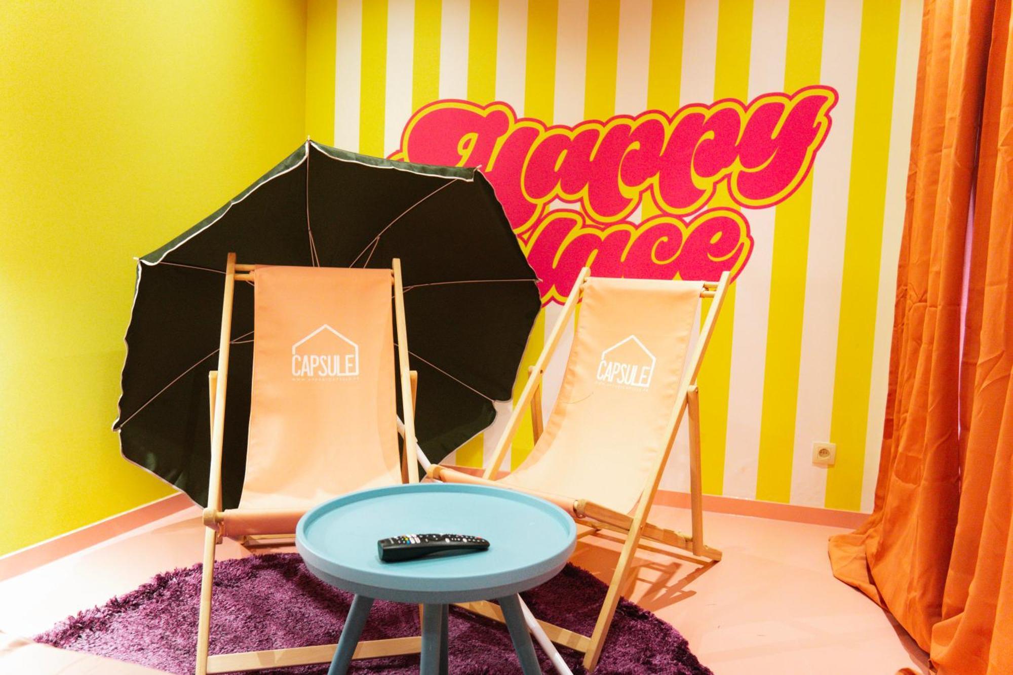 Capsule Girl Power Spa - Balneo - Sauna - Karaoke - Billard - 2 Chambres Charleroi Buitenkant foto