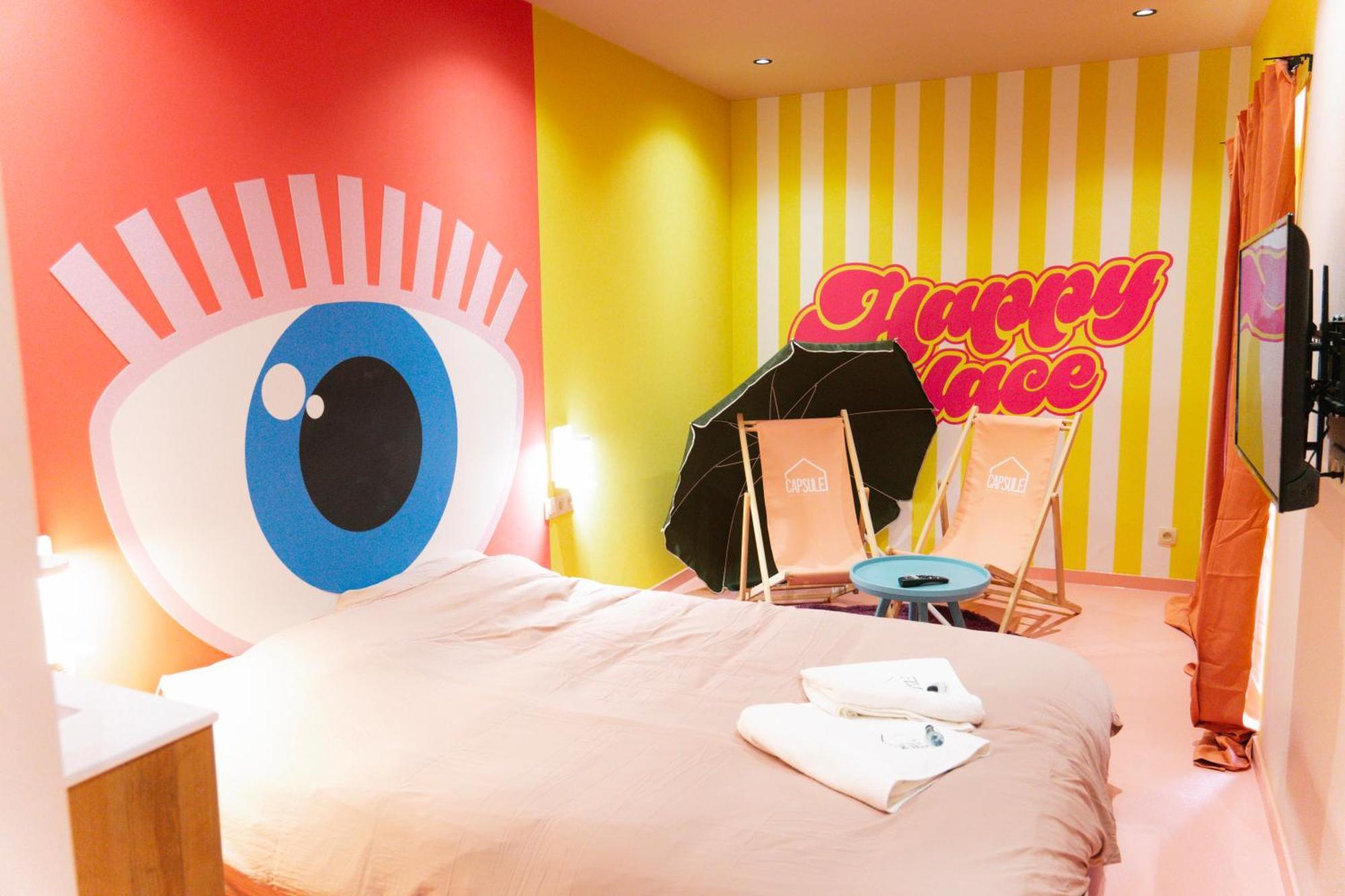 Capsule Girl Power Spa - Balneo - Sauna - Karaoke - Billard - 2 Chambres Charleroi Buitenkant foto