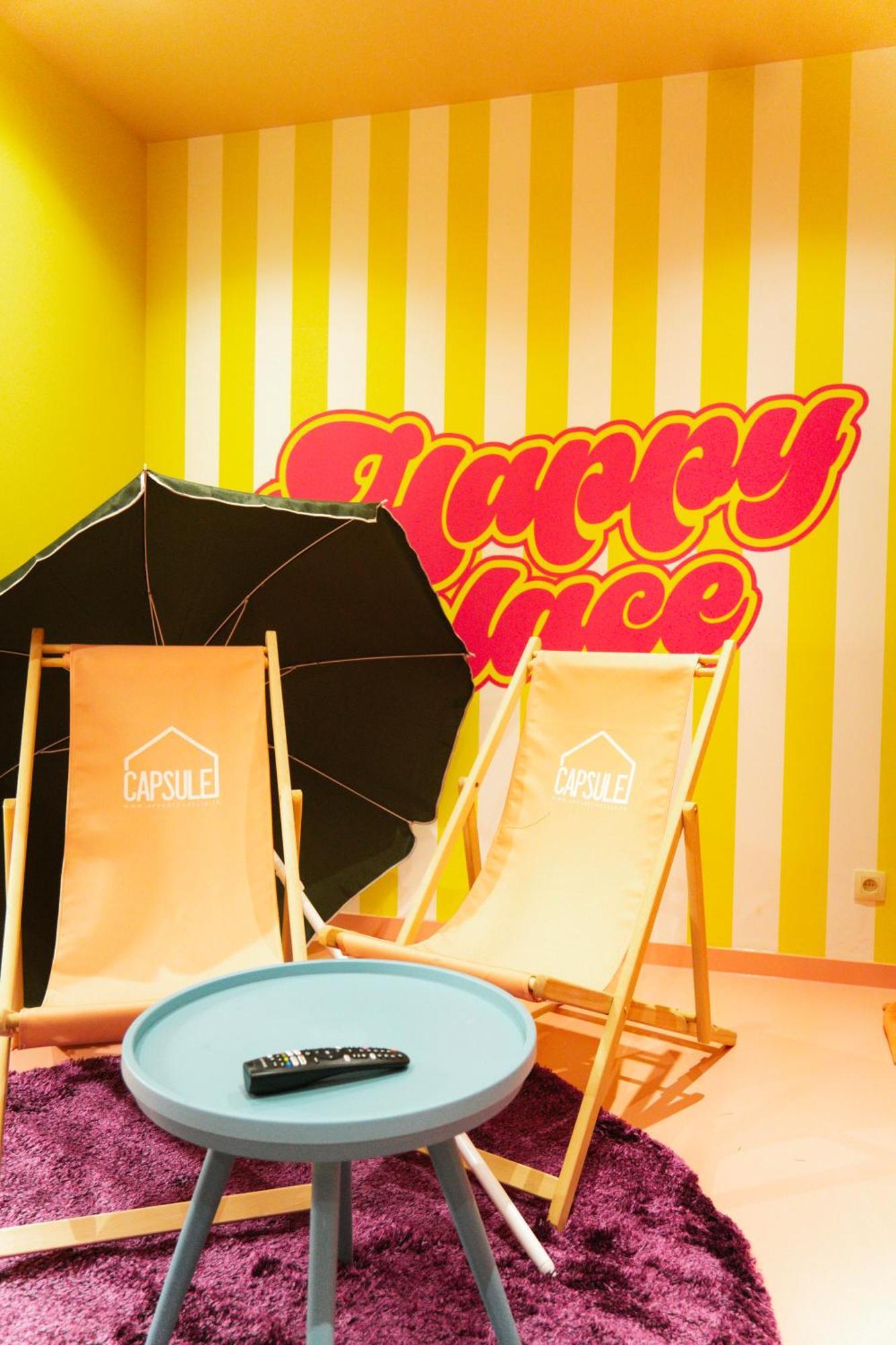 Capsule Girl Power Spa - Balneo - Sauna - Karaoke - Billard - 2 Chambres Charleroi Buitenkant foto
